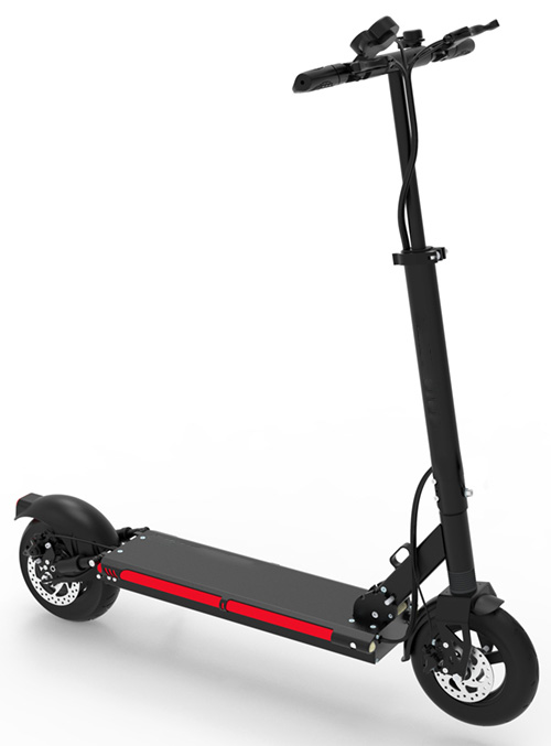 Blaze 600watt 48v Lithium Smart Electric Scooter front right side view