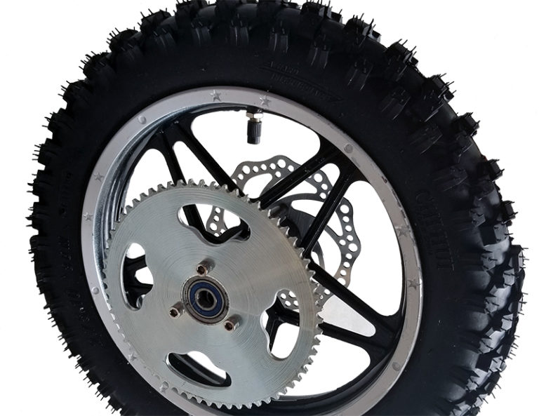 2000w Complete Rear Wheel Assembly Blaze Scooters