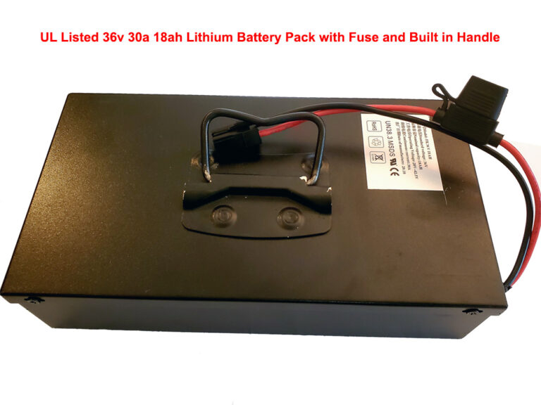 Lithium Battery Pack 36v 18a – Blaze Scooters