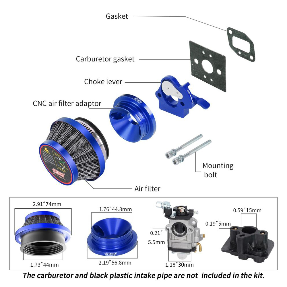 High performance air filter diagram